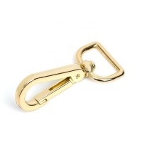 Bt059-3 Zinc Alloy Metal Golden Handbag Hook For Bag Accessories Lobster Swivel Trigger Clips Swivel Clasp Snap Hooks Buckle